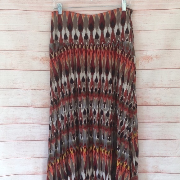 Sunny Leigh Multicolor Maxi Dress M - Picture 4 of 6